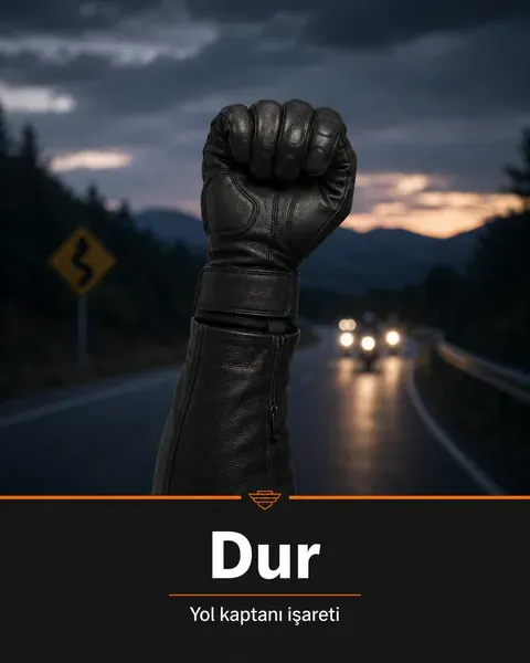 Dur işaretini gösteren görsel